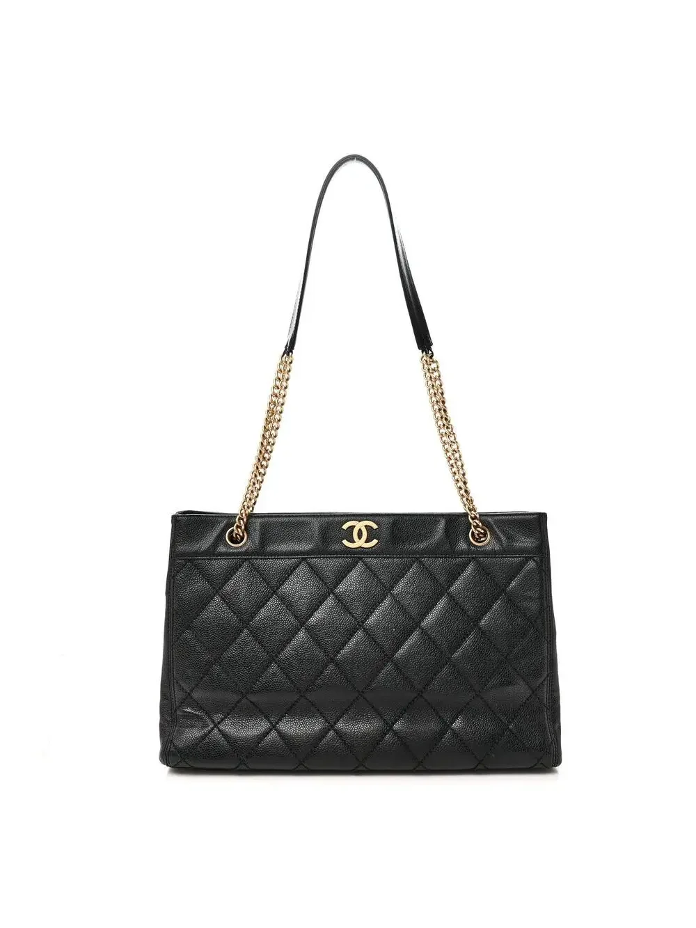 Chanel Caviar Quilted Shopping Tote #330090C28B